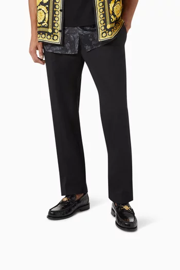 حذاء مفتوح ميدوسا 95 جلد بنقشة جلد التمساح