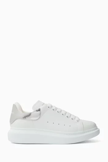 Oversized Leather Sneakers