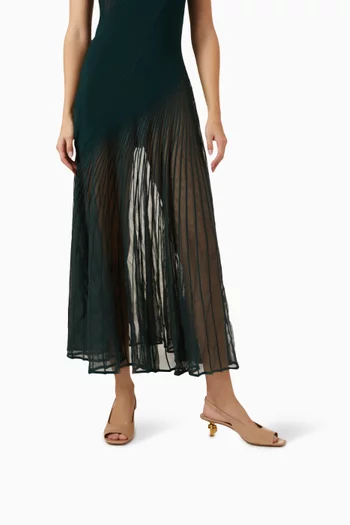 Knot 45 Slingback Sandals in Leather