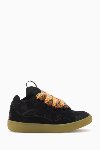 Curb Sneakers in Leather