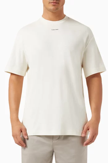 Nano Logo T-shirt in Cotton