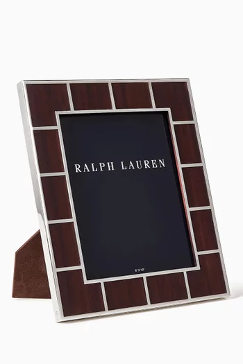 Hilding Frame in Wood Veneer & Stainless Steel
