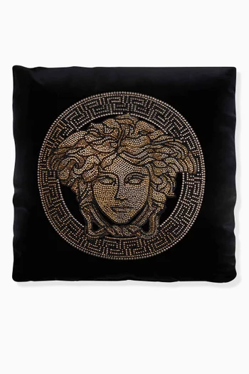 Studded Icon Cushion in Velvet