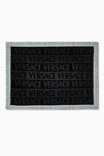 All-over Logo Bath Mat in Terry Towelling
