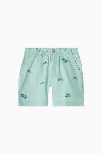 Polo Prepster Marlin Chino Shorts in Cotton-stretch