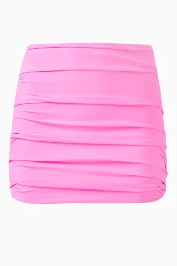 Thea Mini Skirt in Lycra-blend