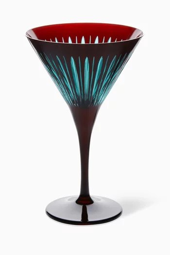 Prism Martini Glasses, Set of 4