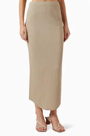 Loire Midi Skirt in Cotton