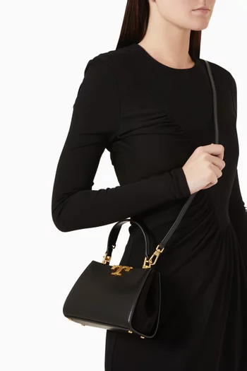 Mini Eleanor Satchel in Leather