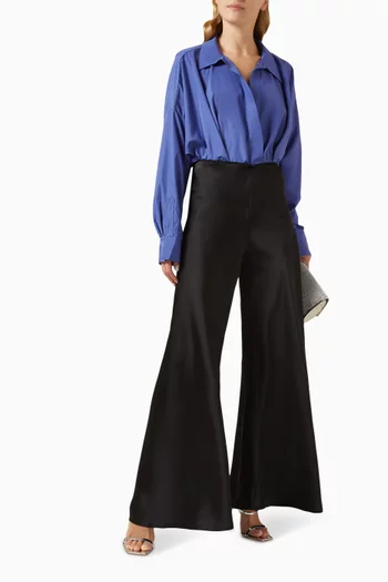Super-oversized Boyfriend Shirt Bodysuit
