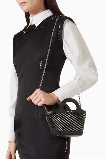 Micro Tropicalia Handbag in Leather