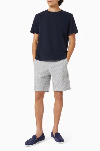 شورت سيرساكر مزيج قطن عضوي