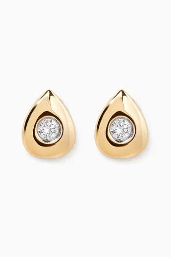 Ara Bambi Diamond Drop Earrings in 18kt Gold