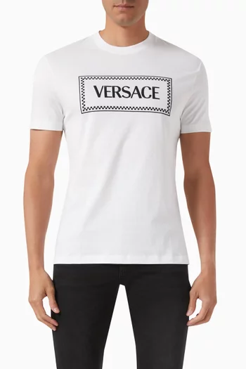 Logo T-shirt in Cotton Jersey