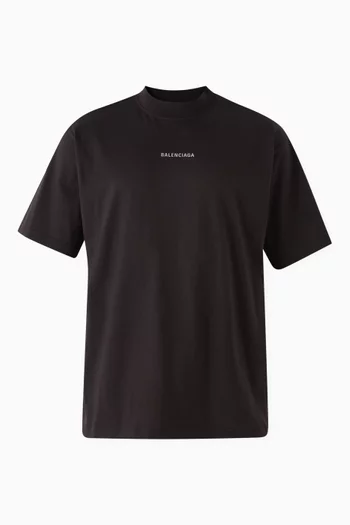 Unisex Back Logo T-shirt in Cotton-jersey