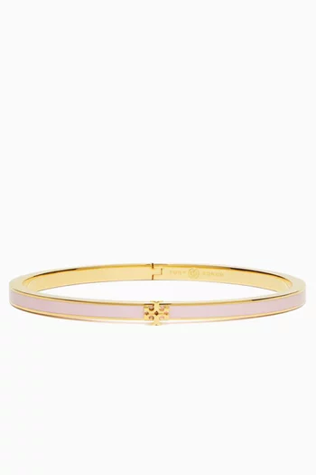 سوار كيرا بتصميم رفيع نحاس مطلي ذهب عيار 18