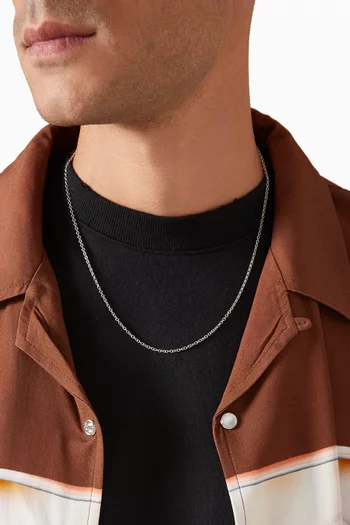 Amit Chain Necklace in Sterling Silver