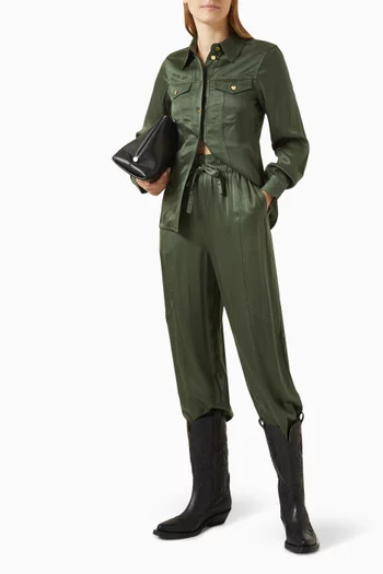 قميص ستان بلون باهت