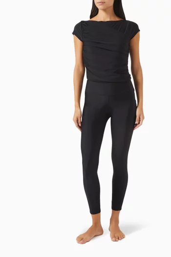 Diana Midi Swimsuit in Stretch-nylon