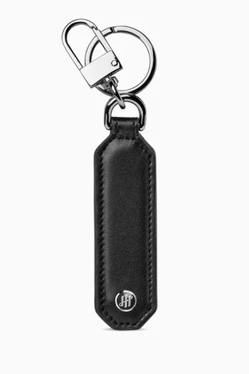 Tower Key Ring in Leather