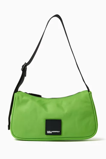 Urban Baguette Shoulder Bag in Nylon