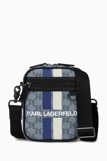 K/Monogram Klassik Crossbody Bag in Faux Leather