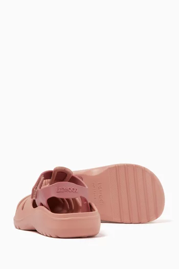 Beau Sandals in Rubber