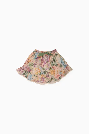 Halliday Flip Skirt in Cotton