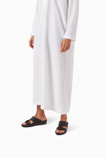 Fissare Granulato Sandals in Deer & Calfskin Leather