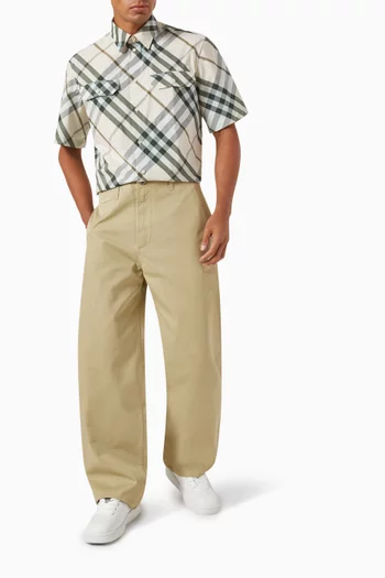 Check Shirt in Cotton