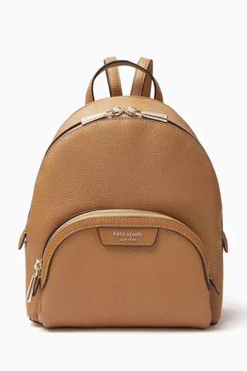 Small Hudson Backpack in Pebbled Leather