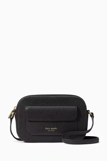 Ava Crossbody Bag in Pebbled Leather
