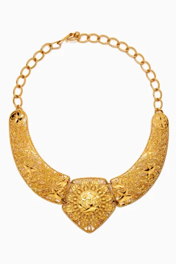 1990s Jose Barrera Cleopatra Collar Necklace