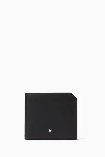 محفظة بأربع فتحات لبطاقات الائتمان جلد عجل من مجموعة ميسترستوك