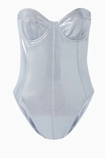 لباس سباحة ميو قطعة واحدة بتصميم مشّد