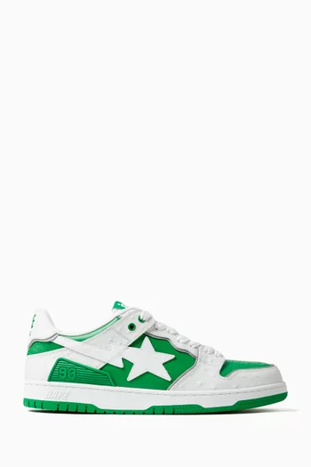 BAPE SK8 STA #1 M1 Sneakers in Leather