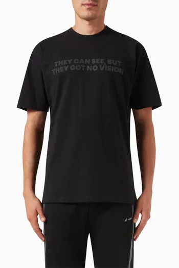 No Vision T-shirt in Cotton-jersey