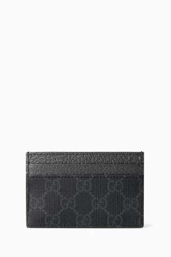 GG Card Case in Supreme Canvas
