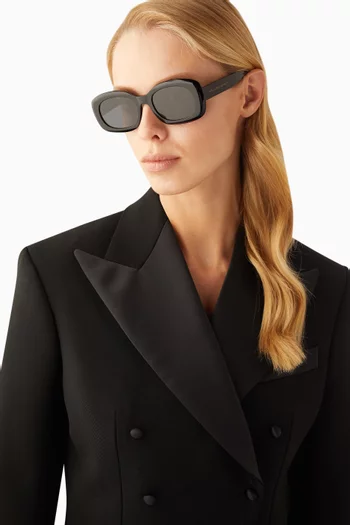 Round Sunglasses in Bio-acetate