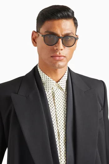 نظارة شمسية وايفارير بإطار أسيتات معاد تدويره