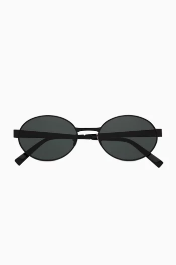 SL 692 Round Sunglasses in Metal