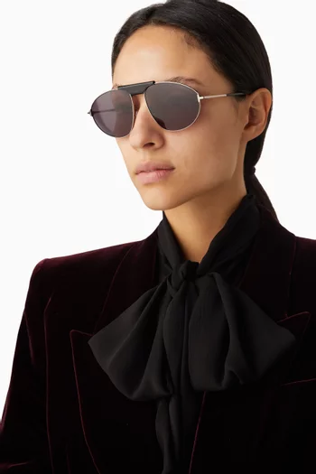 نظارة شمسية كين بإطار أفياتور معدن