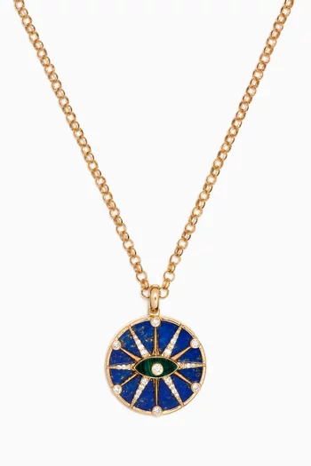 Small O`Hara Eye Necklace in 18kt Gold