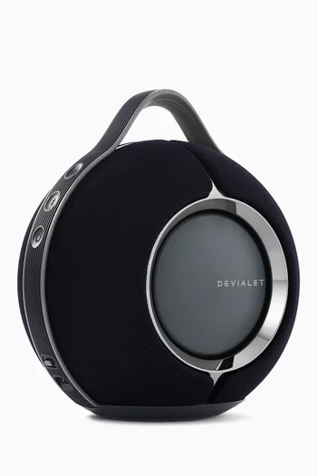 Mania Deep Black Portable Speaker without Charging Station