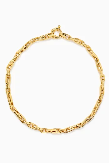 Forza Chain Necklace in 14kt Gold Vermeil