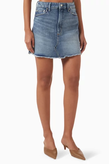 Mini Skirt in Denim