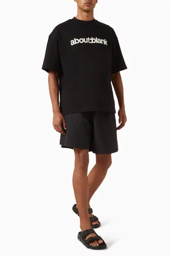 Block T-shirt in Cotton