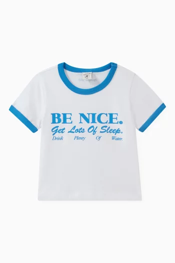تي شيرت رينجر بشعار Be Nice قطن
