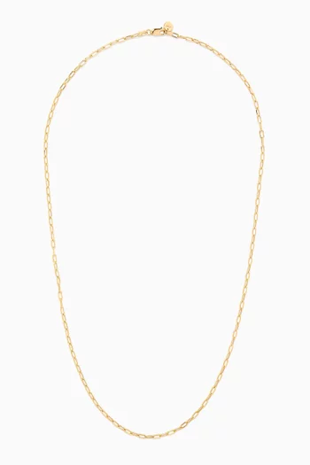 Bold Hoops Chain in 18kt Yellow Gold