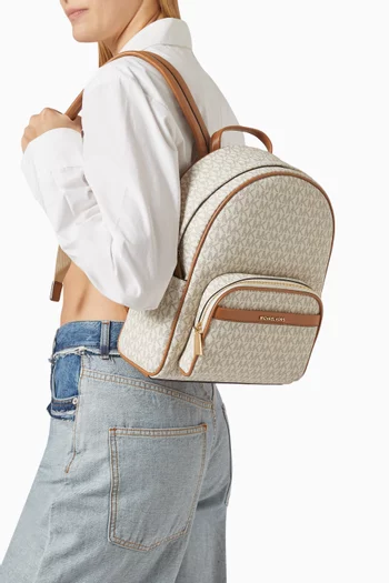 Bex Logo Packpack in Faux Leather